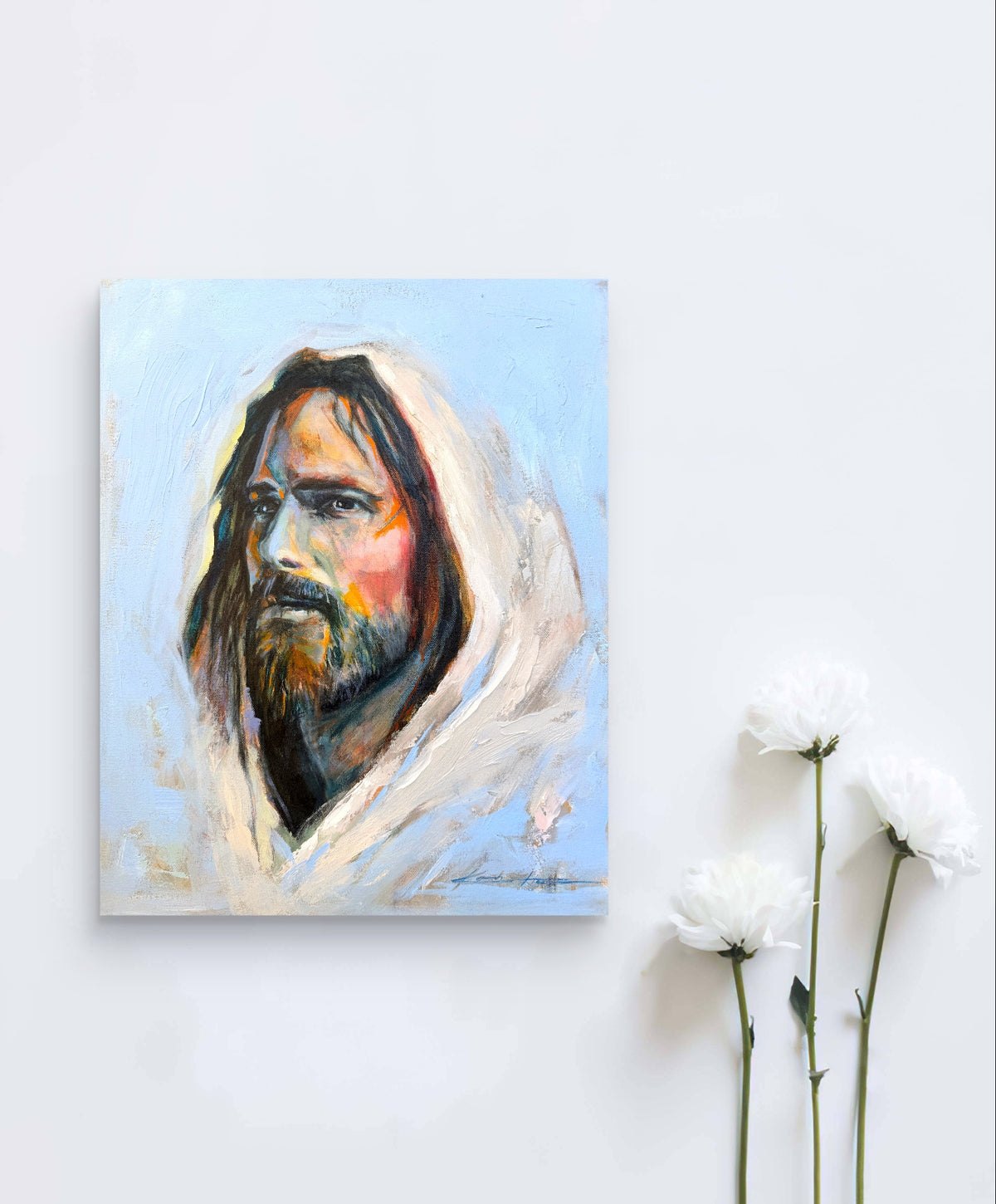 “The Color of Grace” –Vibrant Christian Fine Art Print of Jesus Christ ...