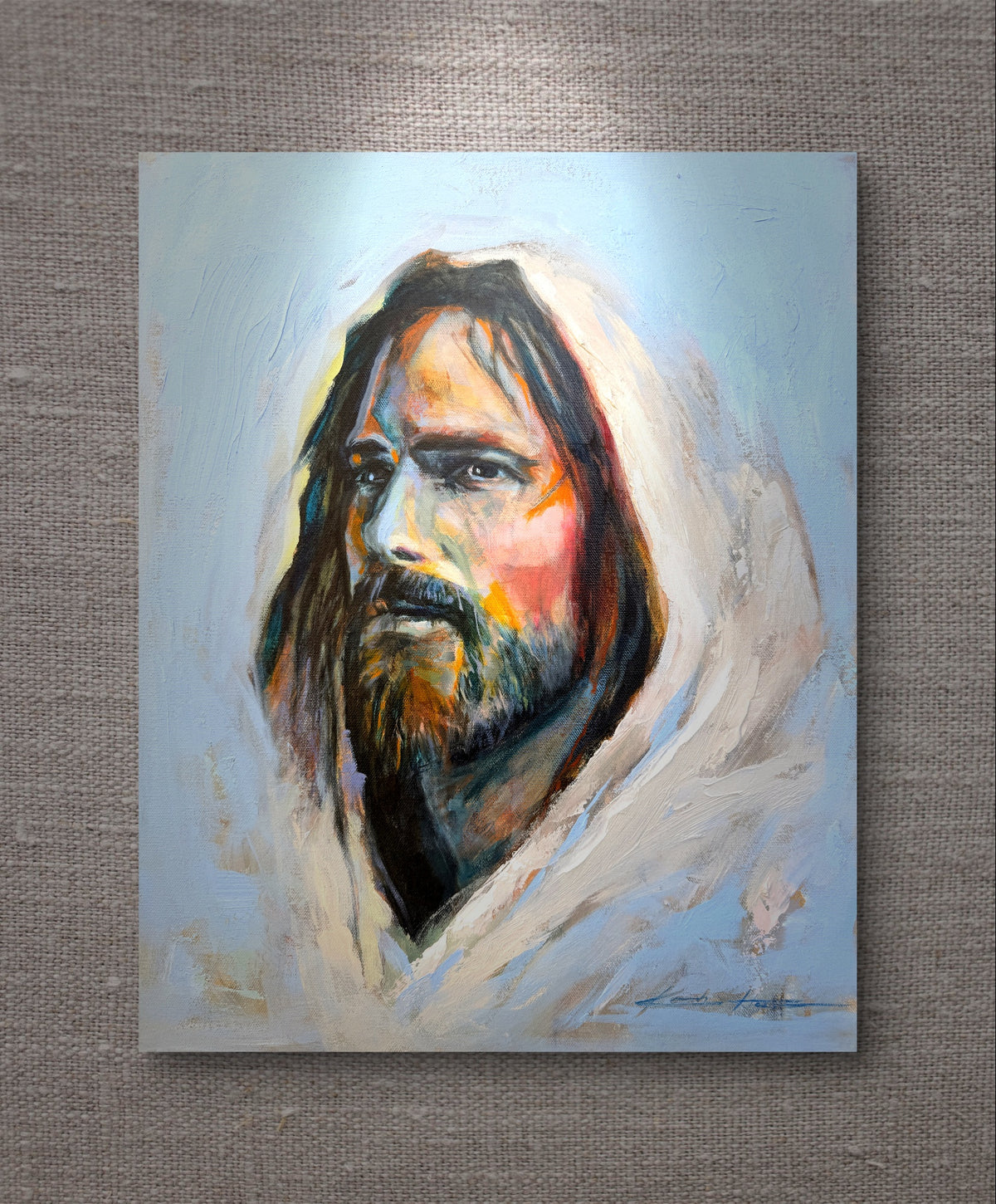 “The Color of Grace” –Vibrant Christian Fine Art Print of Jesus Christ ...