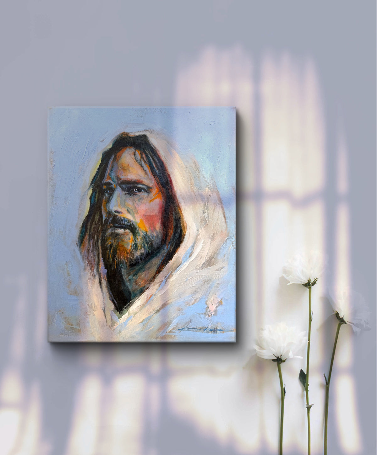 “The Color of Grace” –Vibrant Christian Fine Art Print of Jesus Christ ...