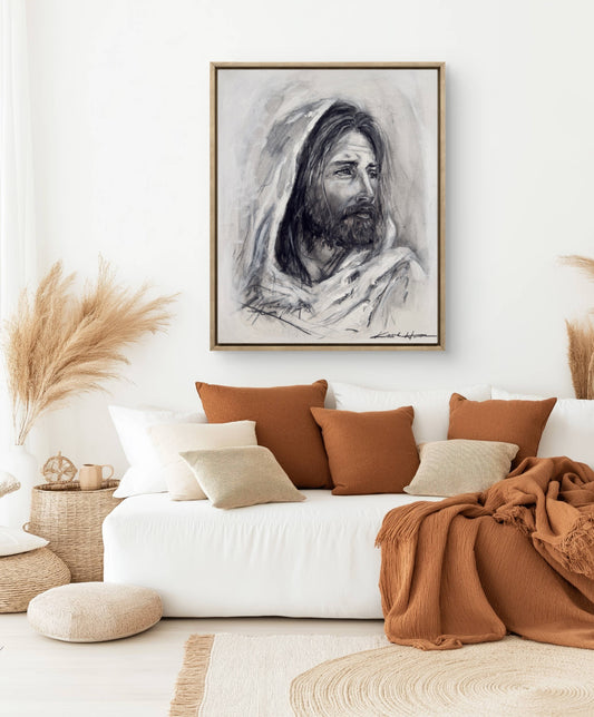 The Original Oil Painting "Perfect Love" Jesus Artwork